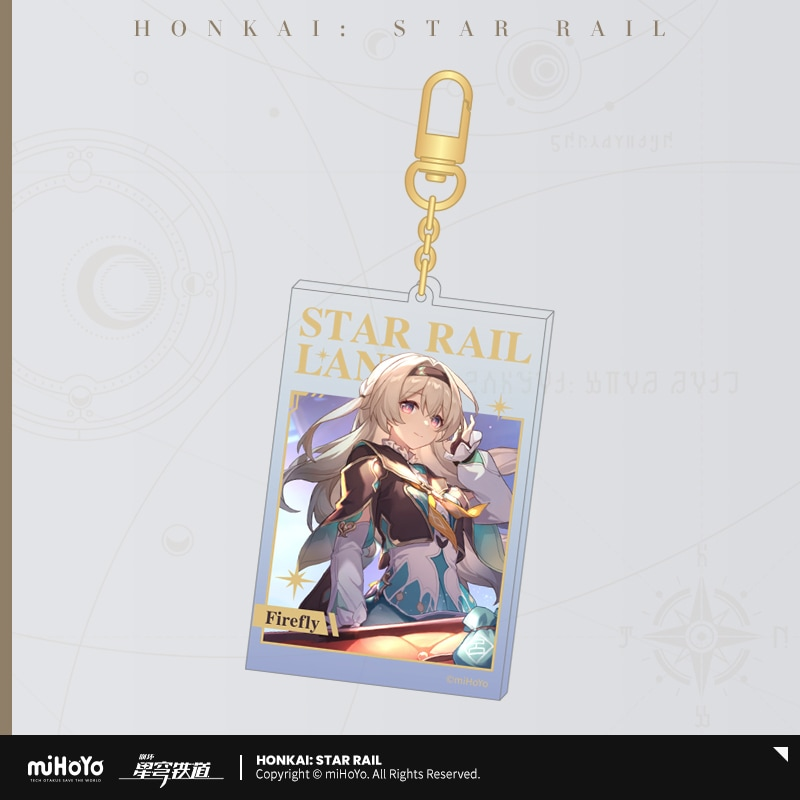 崩壊：スターレイル_LANDシリーズ　アクリルキーホルダー　ホタル