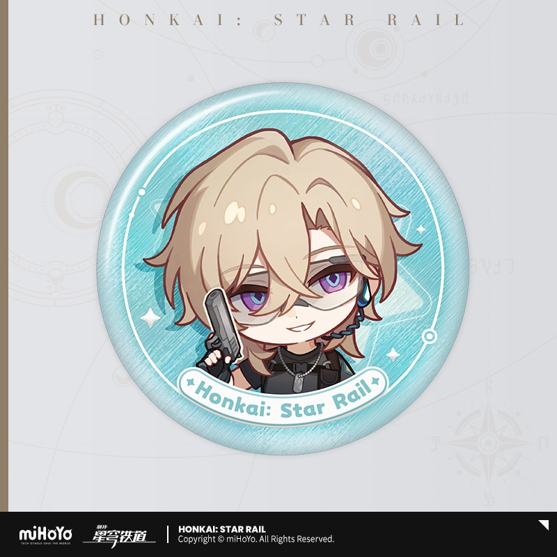 X 崩壊スターレイル アベンチュリン 星間旅行シリーズ 缶バッジ 19個 崩壊：スターレイル_ナナシビトの勲章シリーズ 缶バッジ