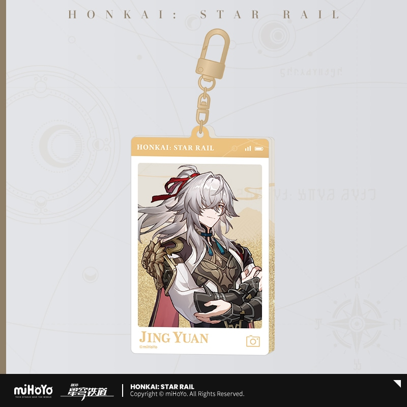 崩壊：スターレイル_列車巡遊シリーズ　アクリルキーホルダー　景元