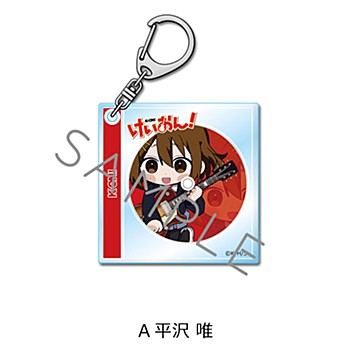 けいおん!_アクリルキーホルダー A 平沢唯
