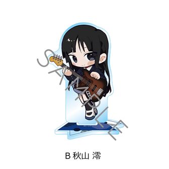 けいおん！ 澪ちゃん 限定デカバッチ けいおん！_アート缶バッジ 秋山