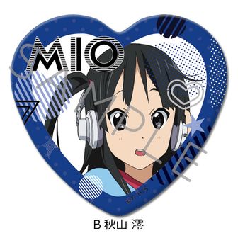 けいおん!! Come with Me!! 2011会場限定 秋山澪 缶バッジ けいおん