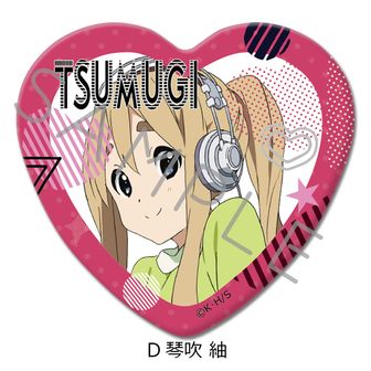 けいおん！ 琴吹紬 箔押し缶バッジ けいおん！ ピック型缶バッジ D 琴吹 紬｜ホビーの総合通販