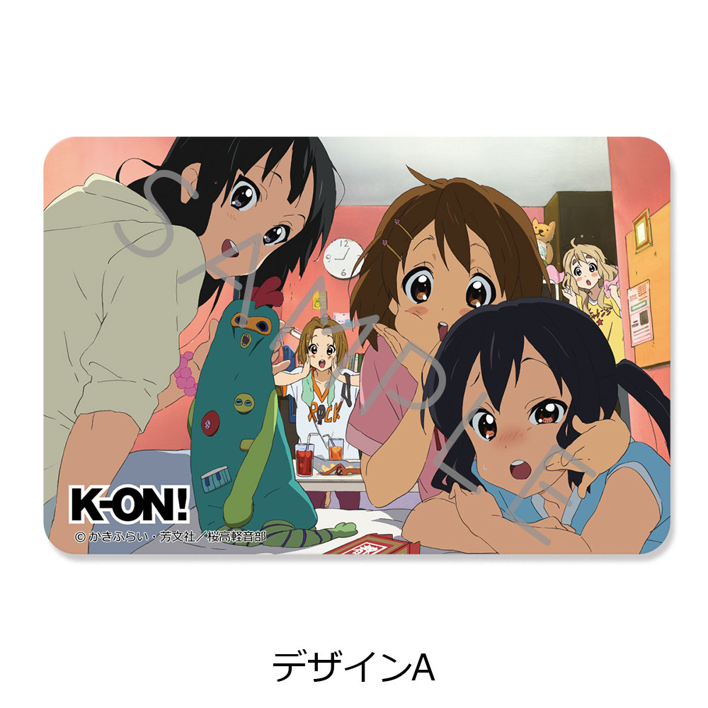 けいおん!_クリアカードステッカー デザインA