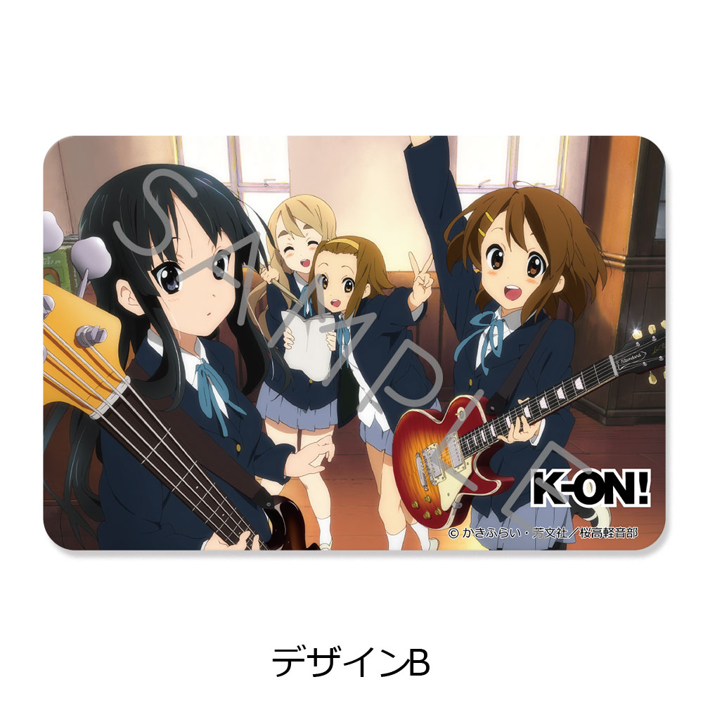 けいおん!_クリアカードステッカー デザインB