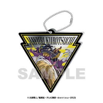 【新品】　BLEACH　下敷き　キーホルダー　銀魂　ミラー　グッズ4点　まとめ BLEACH 千年血戦篇_ミラーアクリルキーホルダー 6.朽木白哉