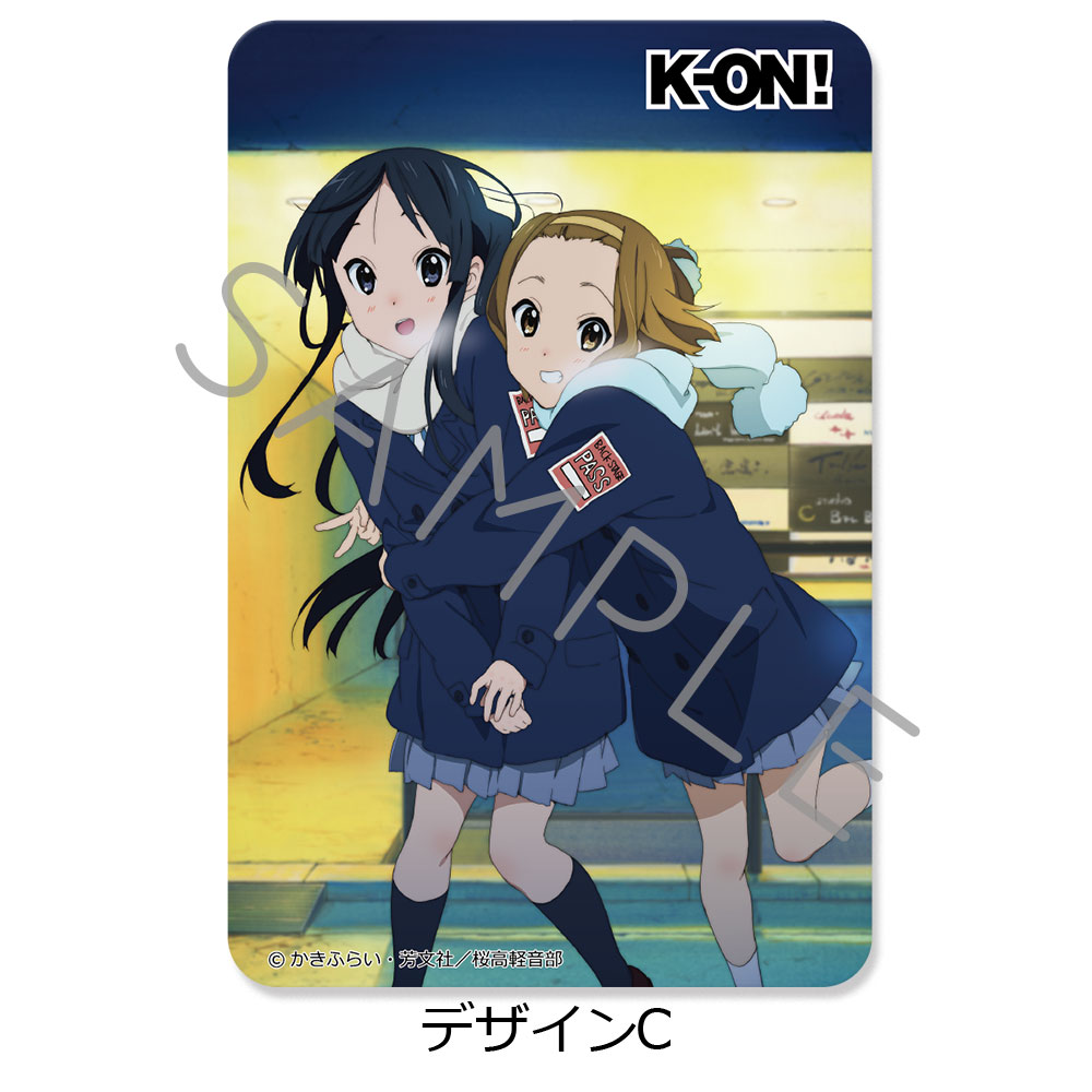 けいおん!_クリアカードステッカー デザインC