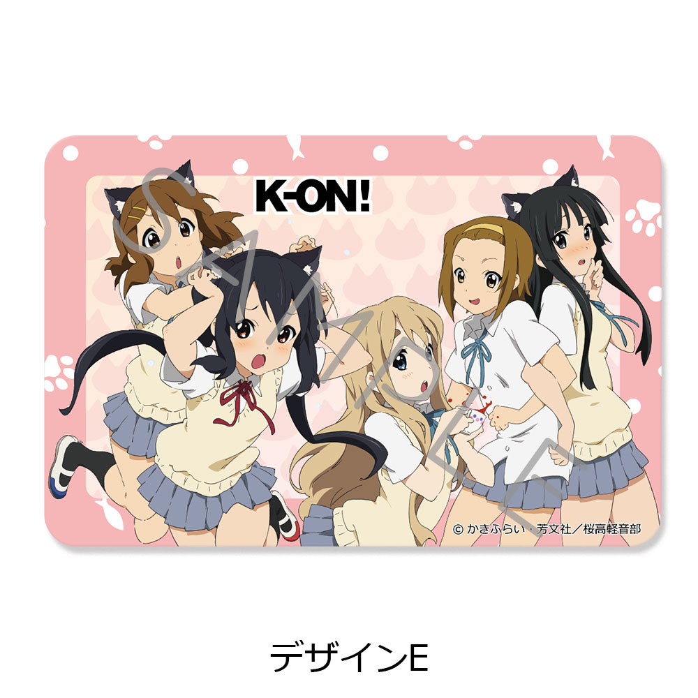 けいおん!_クリアカードステッカー デザインE