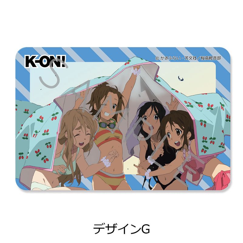 けいおん!_クリアカードステッカー デザインG | けいおん！公式グッズ