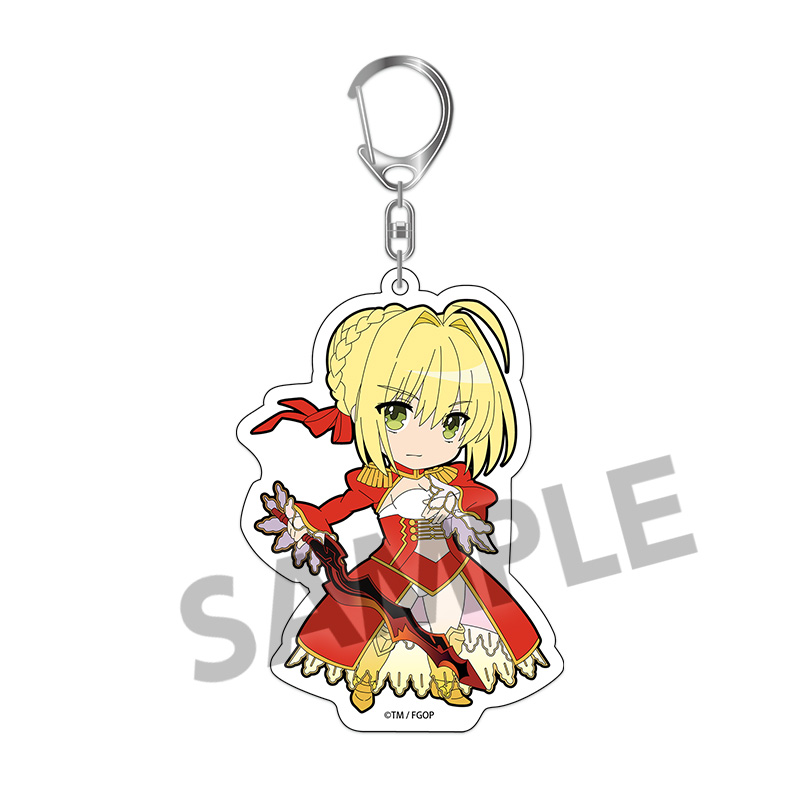 FGOぴくりる！アクリルキーホルダー　マンドリカルド　4個セット 画像ギャラリー No.001 | 「FGO」ぴくりる！アクリル