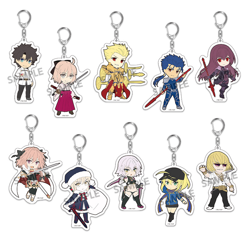 FGOぴくりる！アクリルキーホルダー　イアソン　4個セット Fate/Grand Order_ぴくりる! トレーディングアクリル