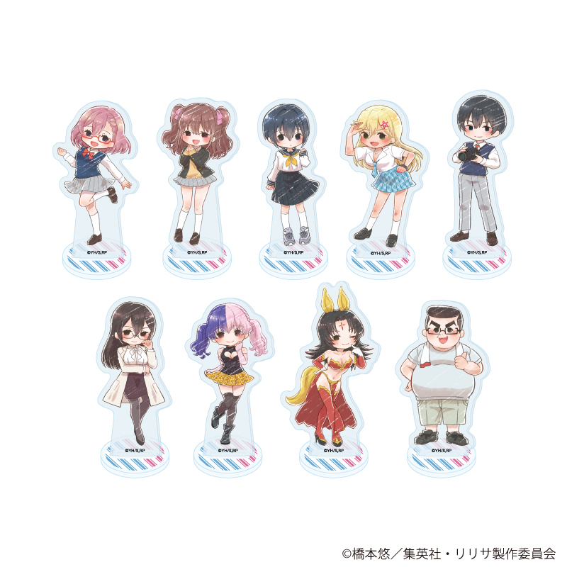 2.5次元の誘惑_アクリルぷちスタンド02/コンプリートセット(全9種)(グラフアートイラスト)【コンプリートセット/9個入り】