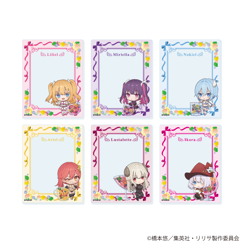2.5次元の誘惑_アクリルカード02/ドリンクver. コンプリートセット(全6種)(ミニキャライラスト)【コンプリートセット/6個入り】