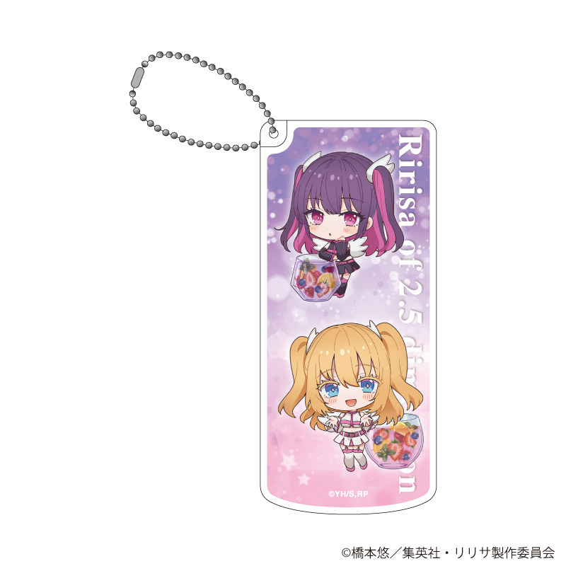 2.5次元の誘惑_スライド式小物ケース01/リリエル＆ミリエラ ドリンクver.(ミニキャライラスト)