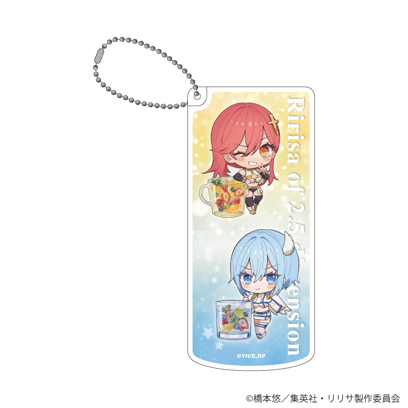 2.5次元の誘惑_スライド式小物ケース02/ノキエル＆アリエル ドリンクver.(ミニキャライラスト)