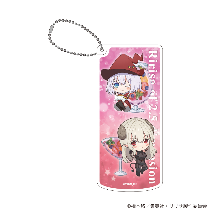 2.5次元の誘惑_スライド式小物ケース03/ラスタロッテ＆イコラ ドリンクver.(ミニキャライラスト)