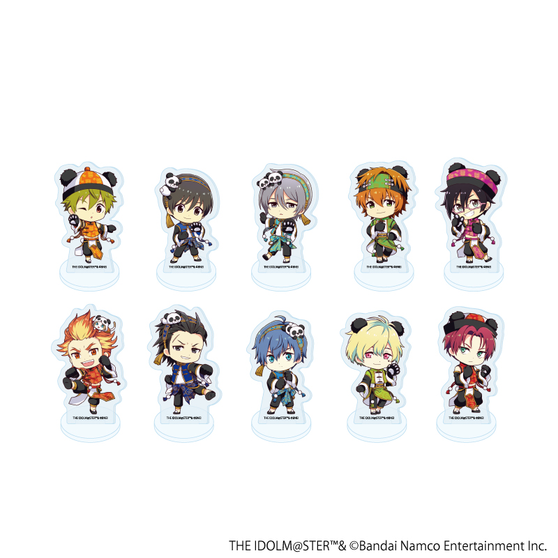 アイドルマスター SideM_アクリルぷちスタンド15/コンプリートセット(全10種)(ミニキャライラスト)【コンプリートセット/10個入り】