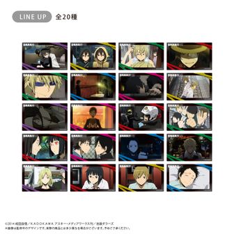 原作20周年記念】デュラララ!!×2_缶バッジセット Ver.折原臨也VS