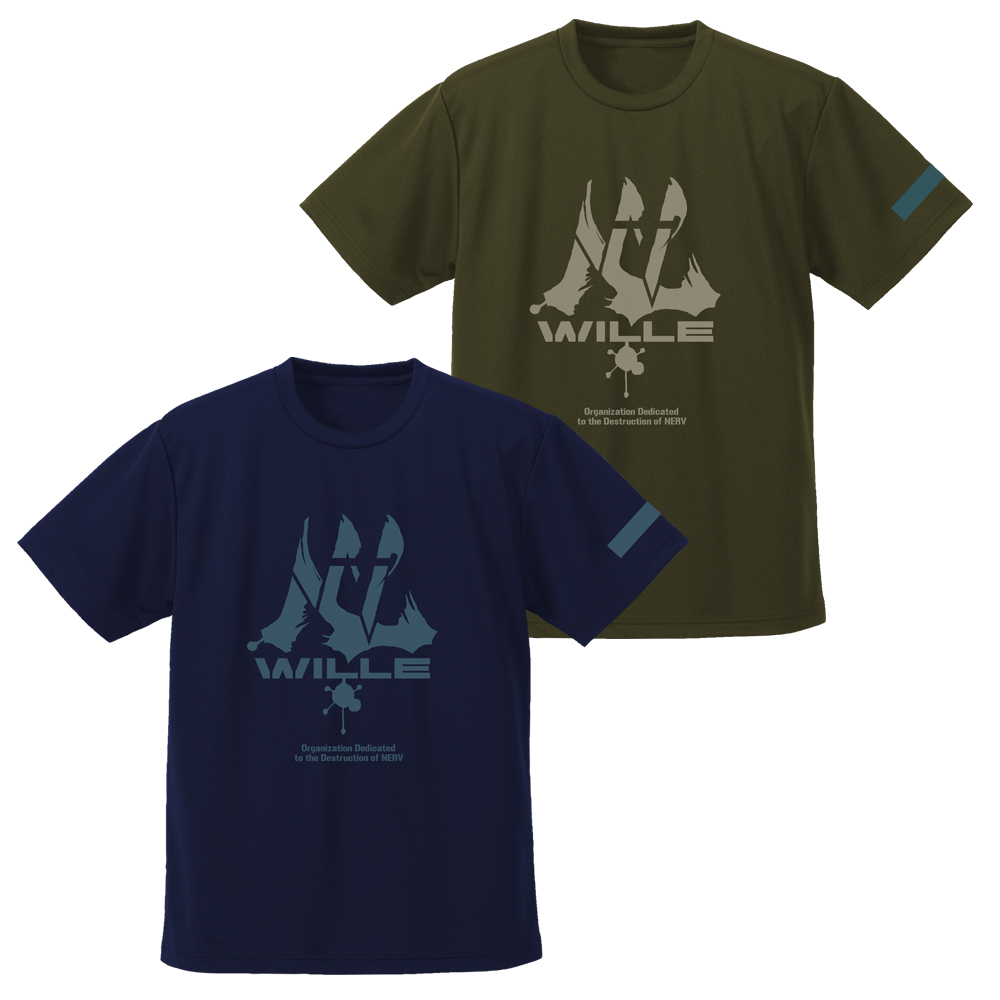 EVANGELION_Mサイズ_WILLE ドライTシャツ/OD | 公式グッズ・公式