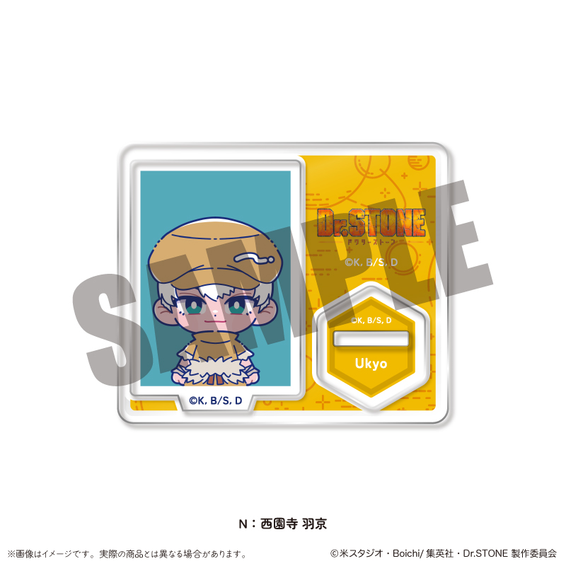 Dr.STONE_IDフォト風ミニミニスタンド にゅ?とろ N 西園寺 羽京