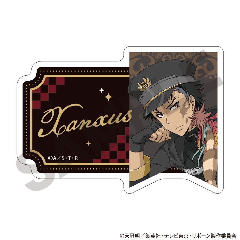 家庭教師ヒットマンREBORN!　XANXUS　アクリルバッジ 家庭教師ヒットマンREBORN!_アクリルネームバッジ XANXUS チェス