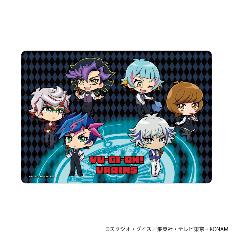遊☆戯☆王VRAINS_キャラクリアケース22/集合デザイン ディーラー風ver.(ミニキャライラスト)