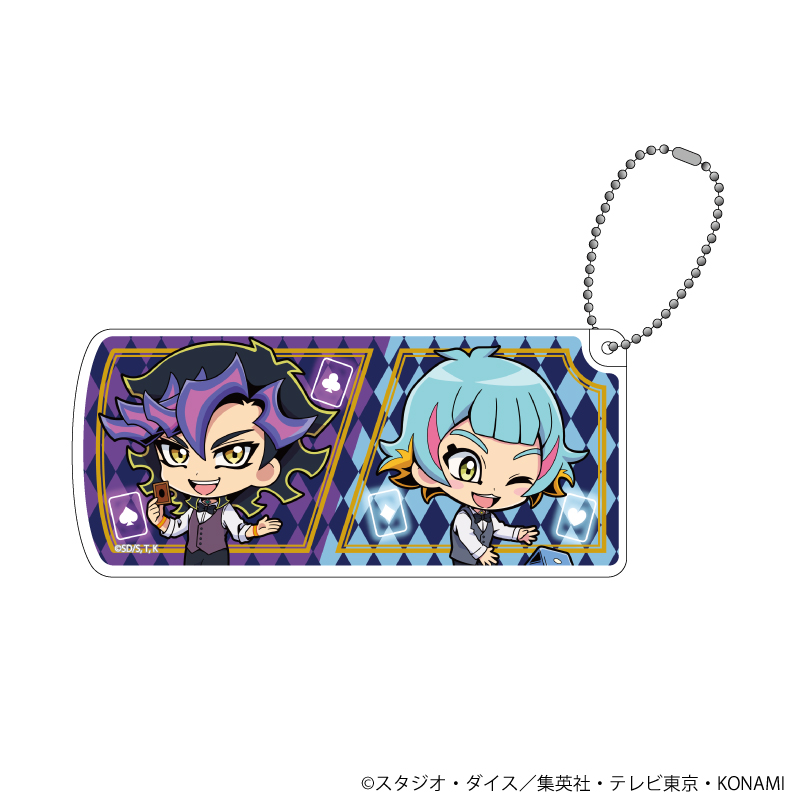 遊☆戯☆王VRAINS_スライド式小物ケース15/ディーラー風ver. C(ミニキャライラスト)