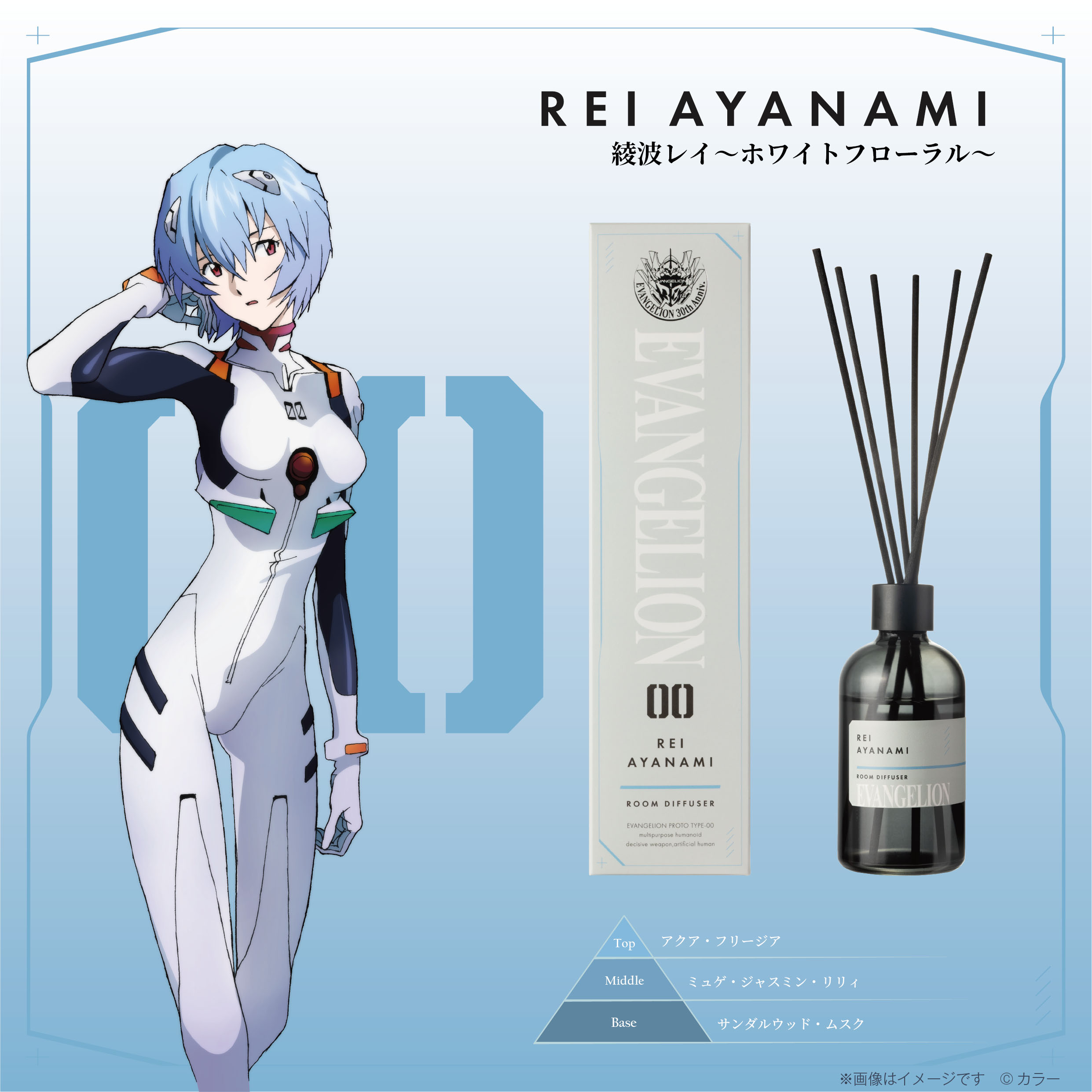 d*3様 エヴァンゲリオン 綾波レイさん アクリルジオラマ CAFE&DINNE 綾波レイVer. RADIO EVA Part.3 商品化決定！