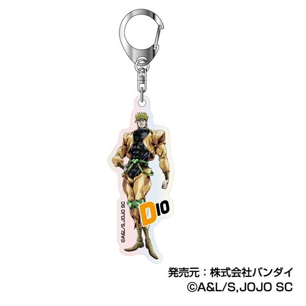 ジョジョの奇妙な冒険_オーロラアクリルキーホルダー
