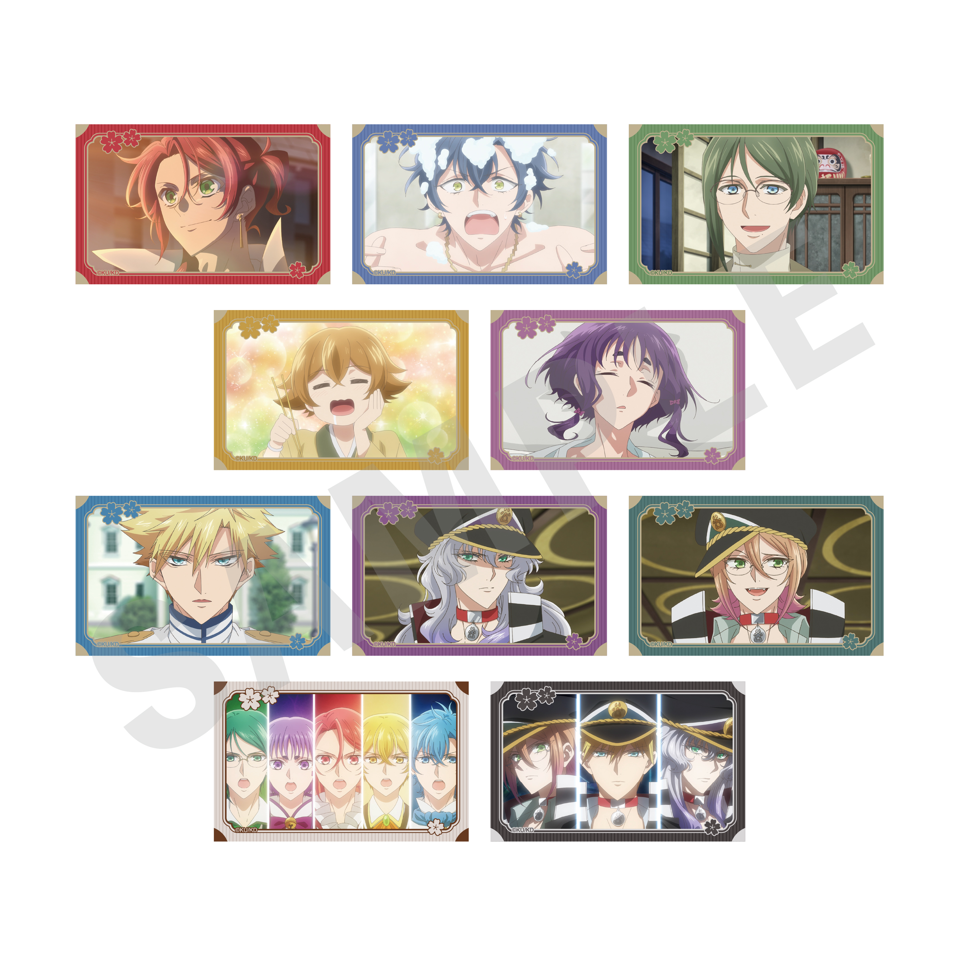 美男高校地球防衛部ハイカラ！_?favorite series? トレーディングミニブロマイド（全10種）　【BOX／10個入り】