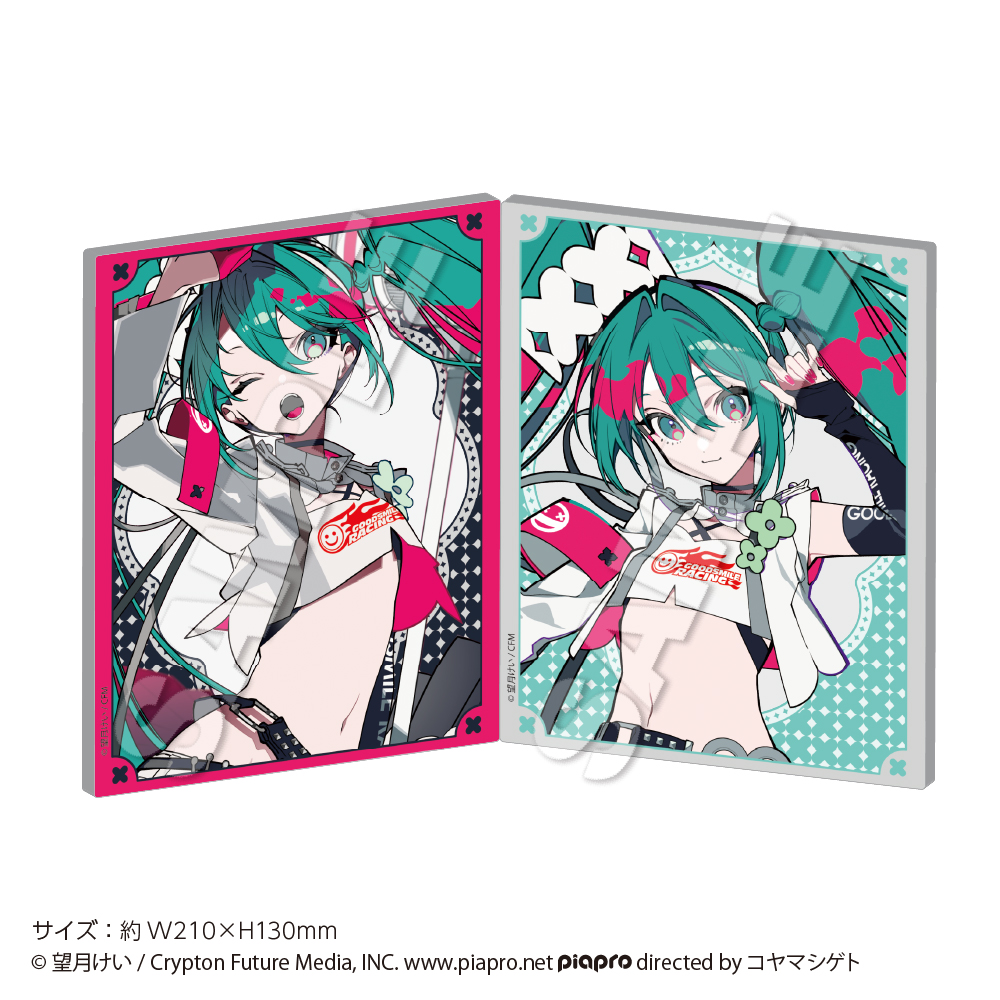 原画　S0 パネル　アクリル画　「チョコレートスライダー」 レーシングミク2025Ver._つながるアートCollection B | 公式
