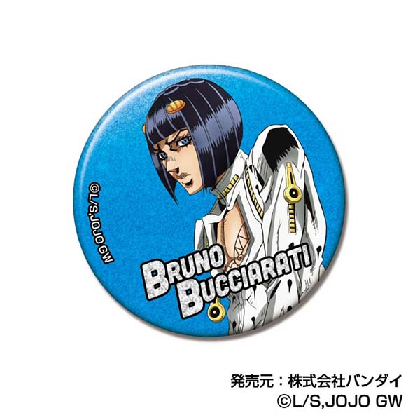 ジョジョの奇妙な冒険 黄金の風_グリッターCANバッジ【BOX/10個