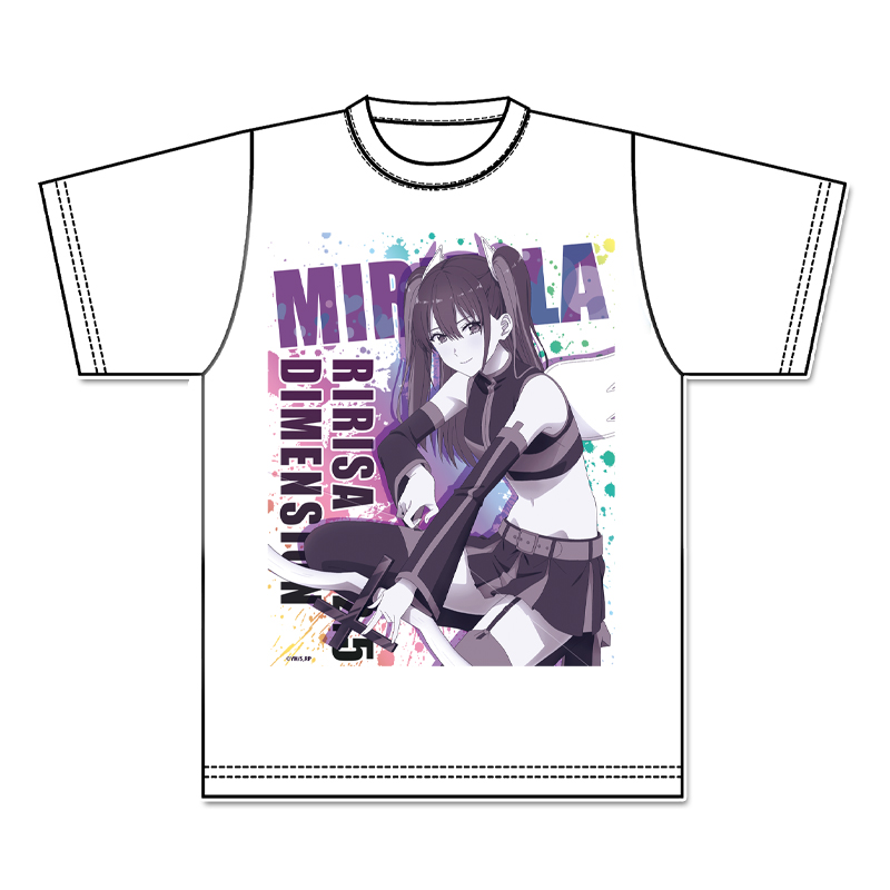 2.5次元の誘惑_描き下ろし　グラフィックTシャツ 【ミリエラ】 天使空挺隊ver.