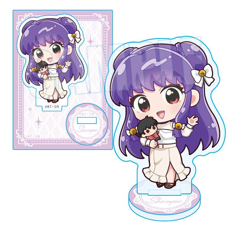 らんま1/2_ミニスタンド シャンプー(ぬいぐるみといっしょ)