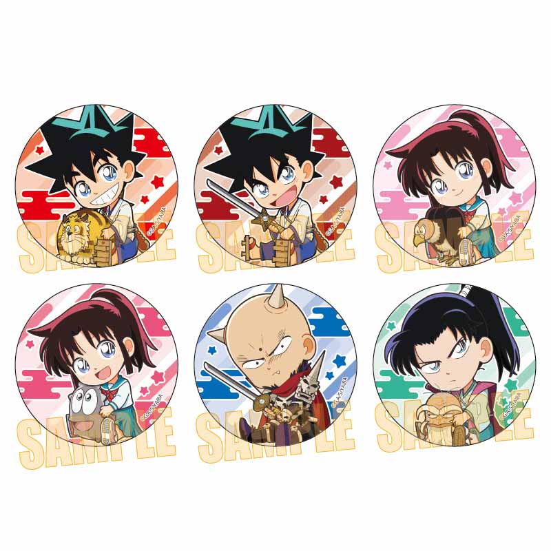 真・侍伝YAIBA_トレーディング缶バッジ ぎゅぎゅっと　【コンプリートBOX／6個入り】