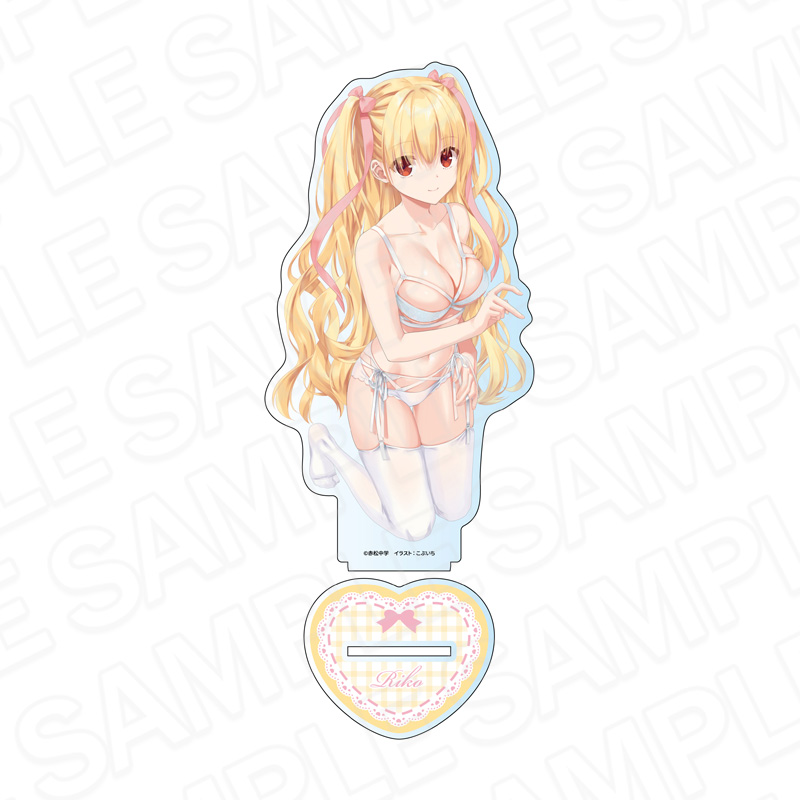 緋弾のアリア_デカアクリルスタンド 峰 理子 ボンテージランジェリー ver.