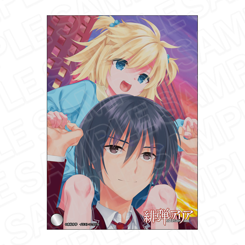 緋弾のアリア_ミニアクリルアート キンジ&ちな かたぐるま ver.