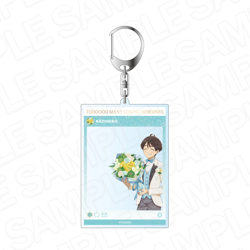 負けヒロインが多すぎる!_SNS風アクリルキーホルダー 温水和彦 1st anniversary ver.