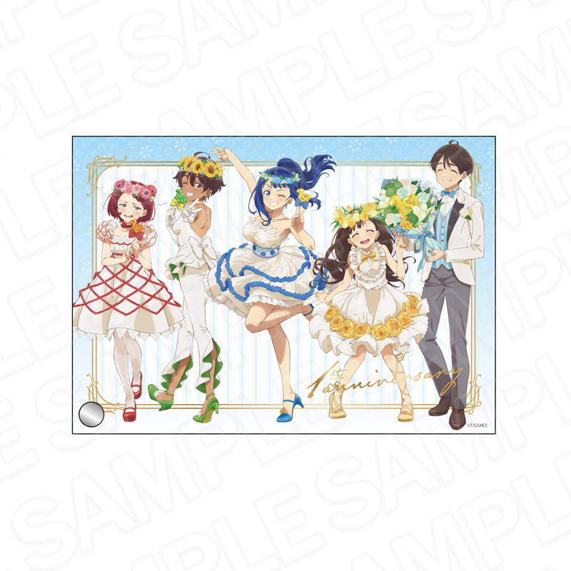 負けヒロインが多すぎる!_箔押しミニアクリルアート 1st anniversary ver.
