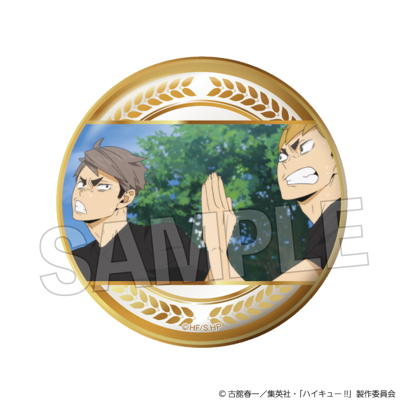 ハイキュー!!_場面写 ギラギラ缶バッジ vol.3　26