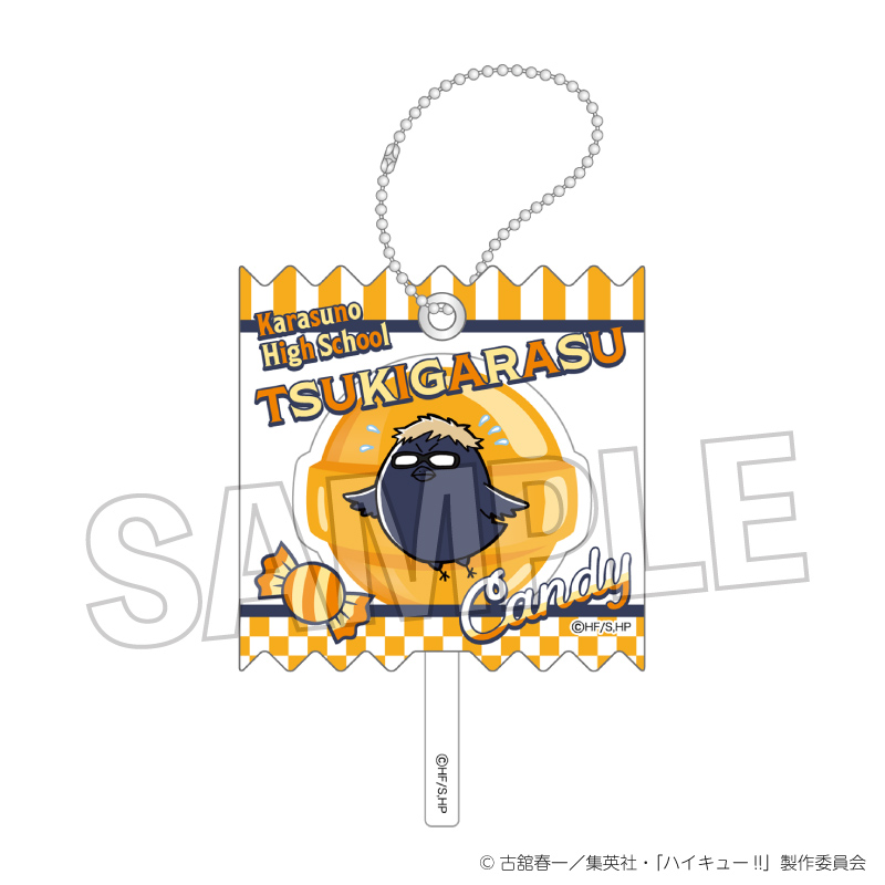 ハイキュー!!_ラッピングアクリルキーホルダー　ツキガラス
