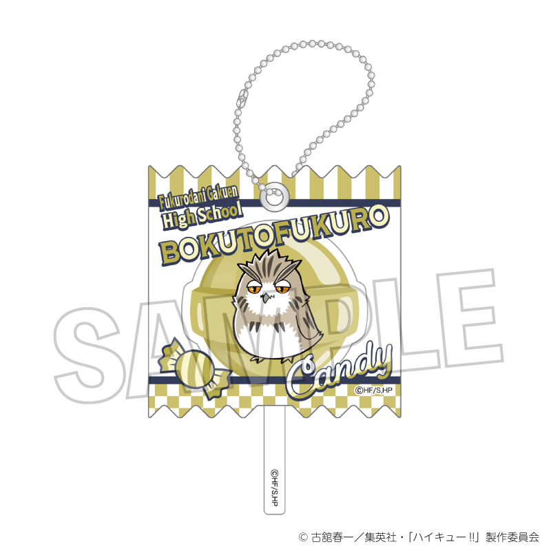 ハイキュー!!_ラッピングアクリルキーホルダー　ボクトフクロウ