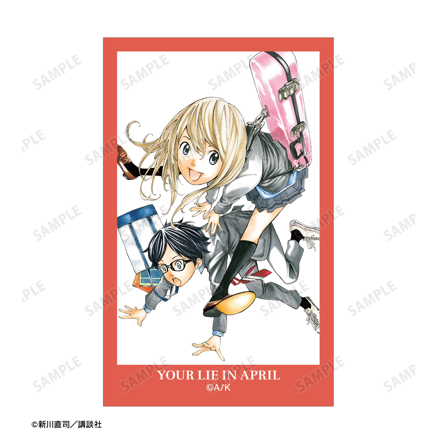 四月は君の嘘_イラストカード6枚セット ver.B | 公式グッズ