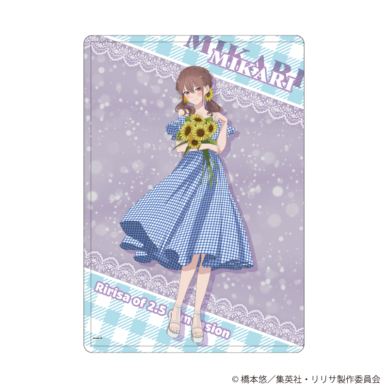 2.5次元の誘惑_キャラクリアケース10/橘 美花莉 ひまわりver.(描き下ろしイラスト)