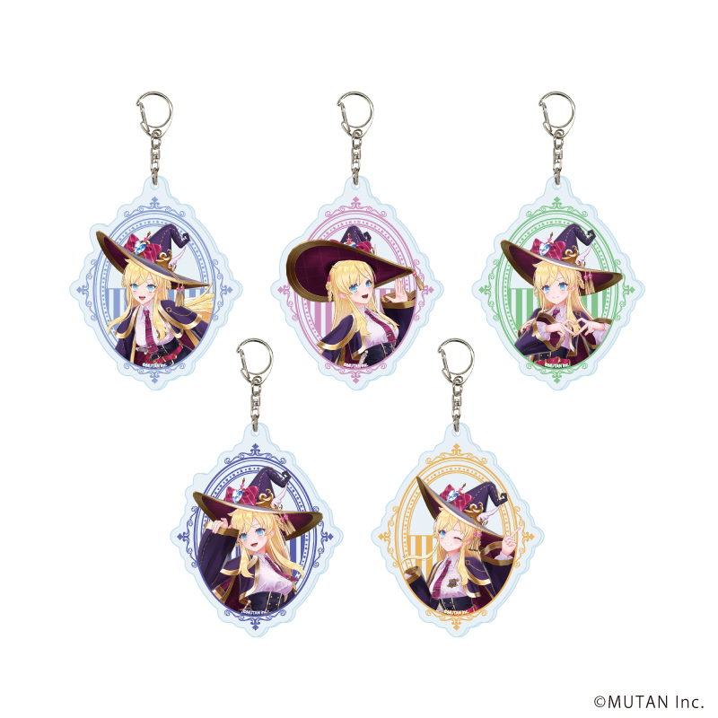 アリステティア_アクリルキーホルダー01/コンプリートセット(全5種)(公式イラスト)【コンプリートセット/5個入り】