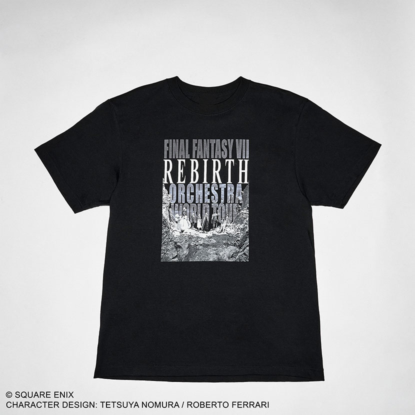 ファイナルファンタジーVII リバース_オーケストラワールドツアー Tシャツ
