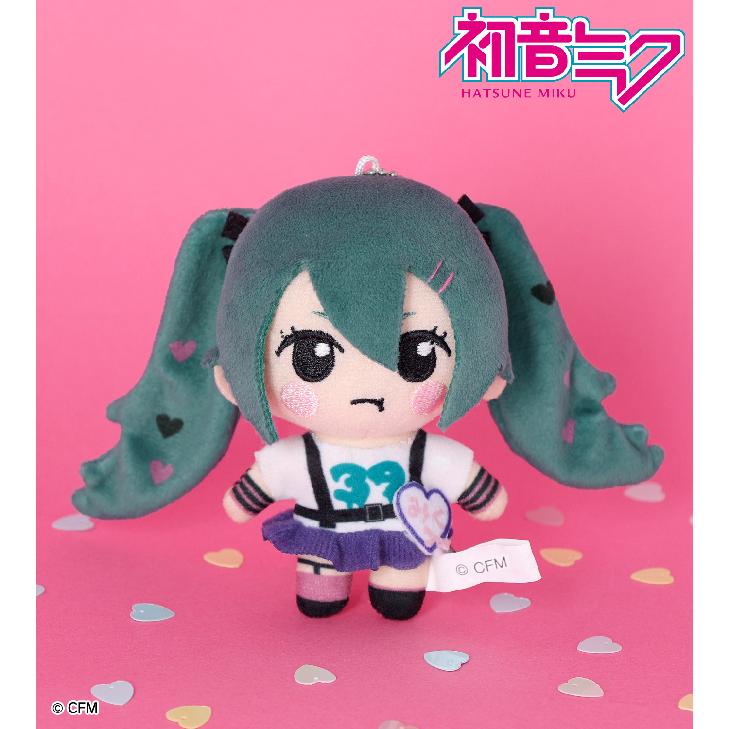 初音ミク　マスコット 初音ミク_初音ミク Art by coalowl ぬいぐるみマスコット ver.B