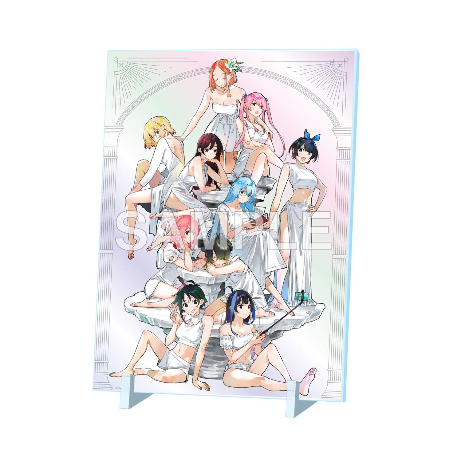 彼女、お借りします×紫雲寺家の子供たち_オーロラアクリルパネル Ver. Venus