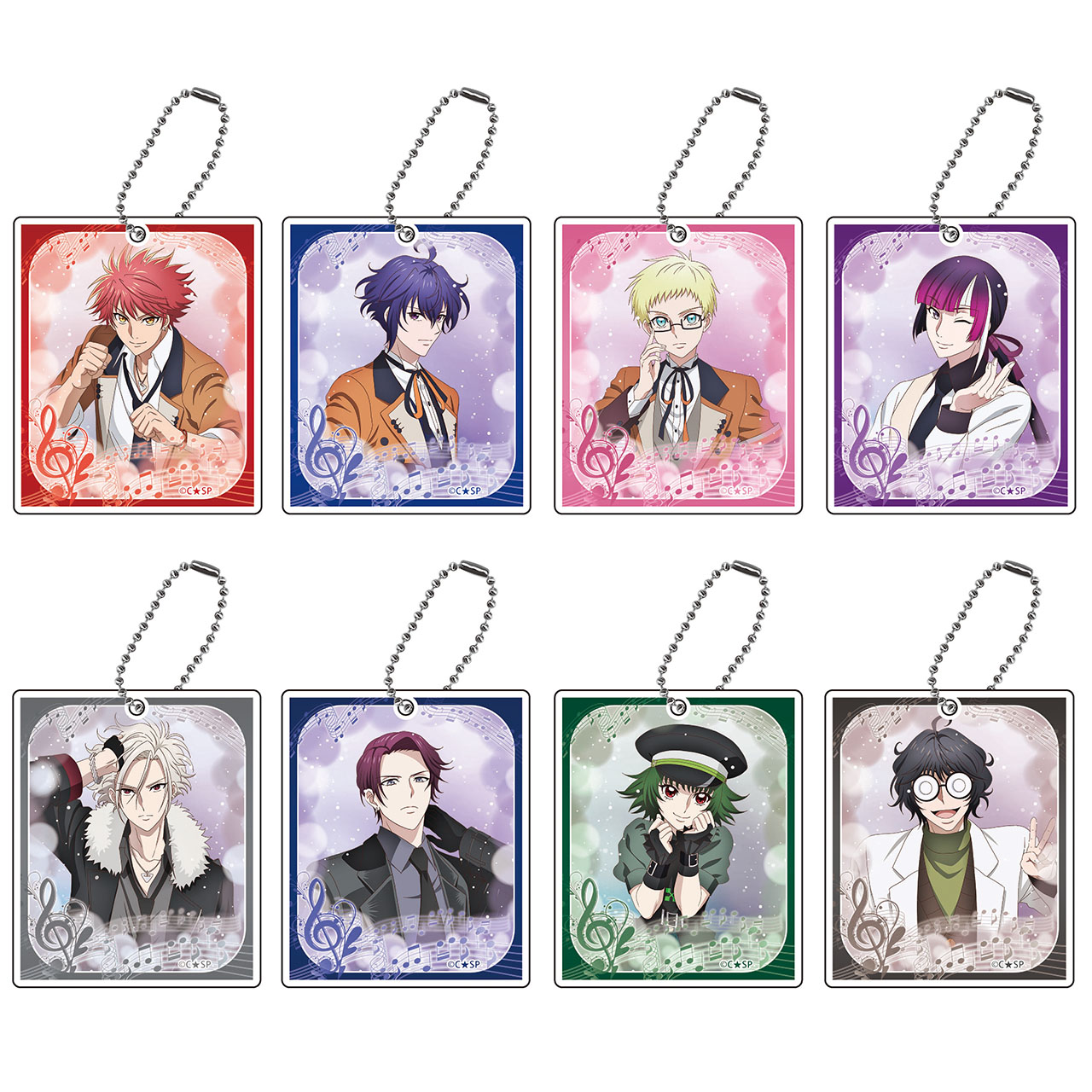 クラシック★スターズ_トレーディングアクリルキーホルダー 【BOX／8個入り】