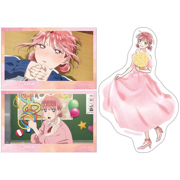 アオのハコ_ステッカーセット～アニメ1st Anniv.～／蝶野 雛